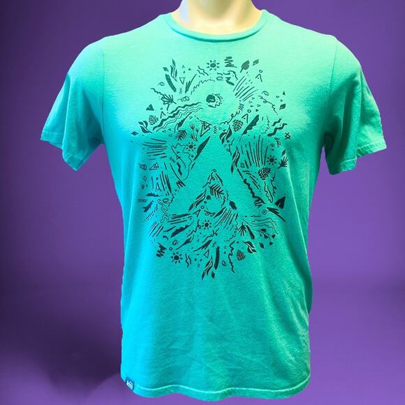 REI Co-Op Outessa Graphic T Shirt Men's Small Crewneck Performance Soft Fitted - Picture 1 of 7